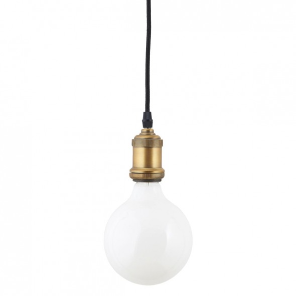 Ampoule Globe Led E27 à filament - Verre Fumé (12.5 mm)