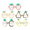 10 lunettes déguisement de fête - Fruits