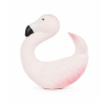Bracelet anneau de dentition en latex - Flamingo