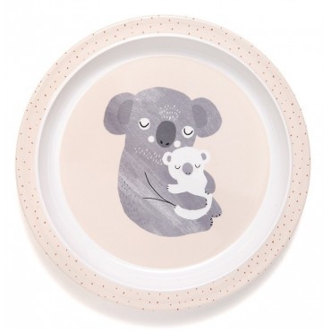 Assiette avec bord - Koala