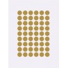 Sticker Mini Dots - Laiton
