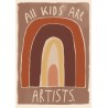 Poster by StudioLoco - All kids are artists (50x70 cm)