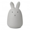 Veilleuse en silicone Winston - Rabbit (dumbo grey)