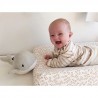 Peluche bébé comforter - Baleine Moby (gris)