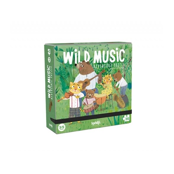 Puzzle - Wild music (36 pièces)