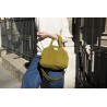 City bag SAUVAL en coton recyclé - Frosty Olive Green