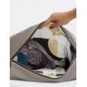 City bag SAUVAL en coton recyclé - Icy Grey