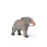 Animal sculpté en bois - Eléphant