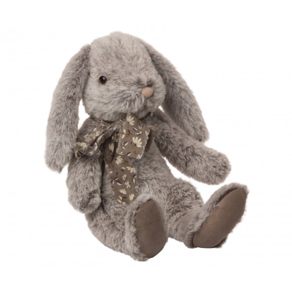 Peluche Lapin Fluffy - Gris (Large)