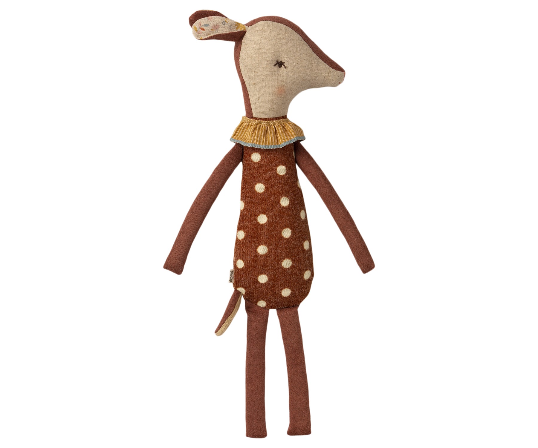 Poupée Lapin Fille - Robe tricotée (Taille 4) - MAILEG - Perlin