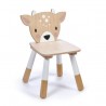 Chaise en bois - Cerf
