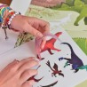 Poster éducatif + 32 stickers - Dinosaures (5-12 ans)