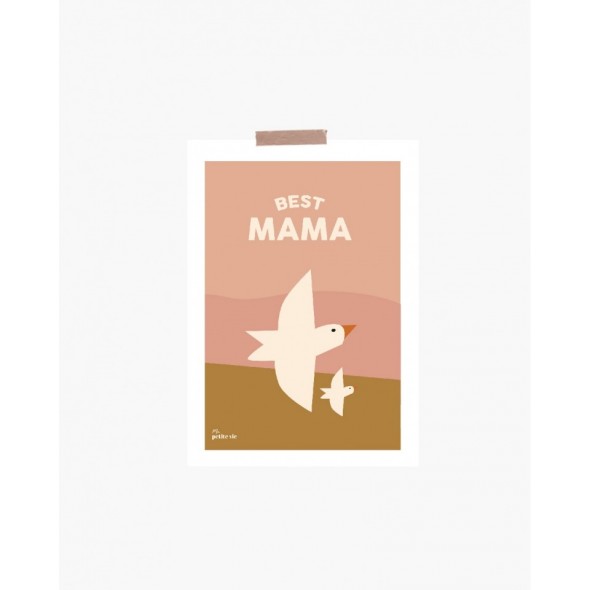 Carte postale - Best mama