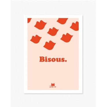 Affiche A3 - Bisous