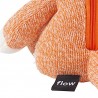 Peluche bébé comforter - Renard Robin (orange)