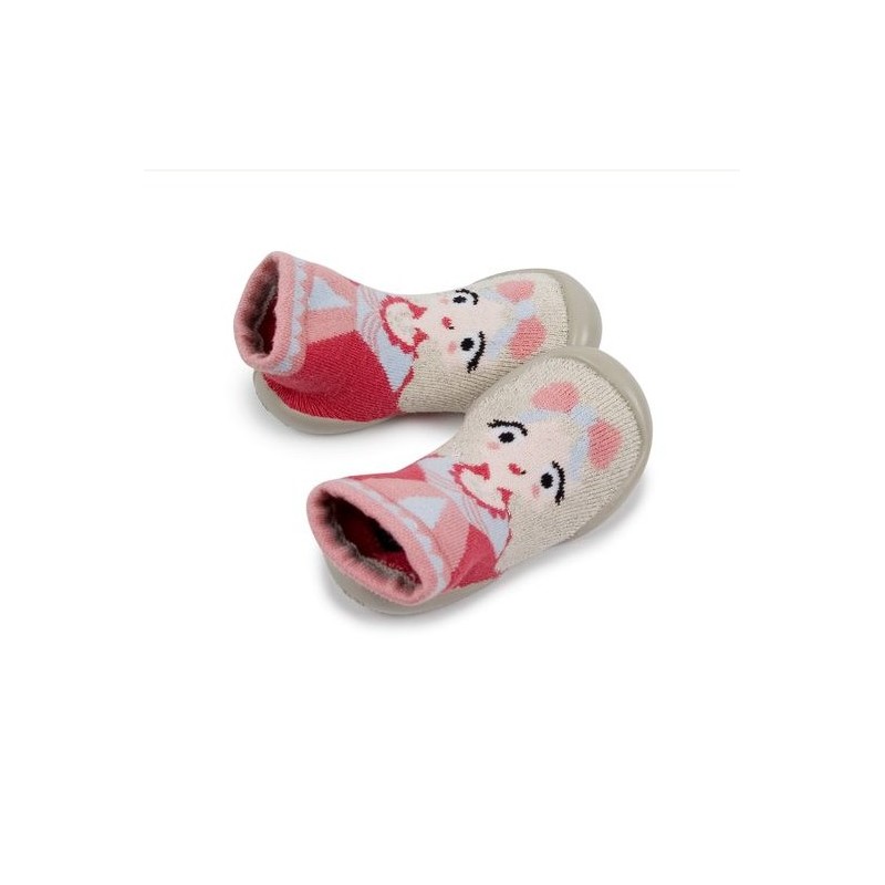 Chaussons - Marie-Antoinette - COLLEGIEN - Perlin Paon Paon