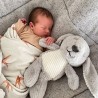 Peluche bébé comforter  - Lapin Milo