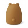 Veilleuse en silicone Winston - Mr Bear (golden caramel)