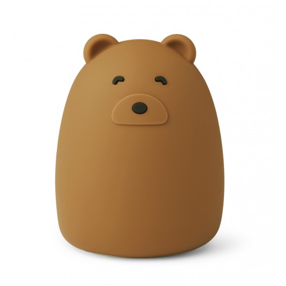 Veilleuse en silicone Winston - Mr Bear (golden caramel)
