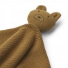 Doudou tricoté Milo - Bear / Golden caramel