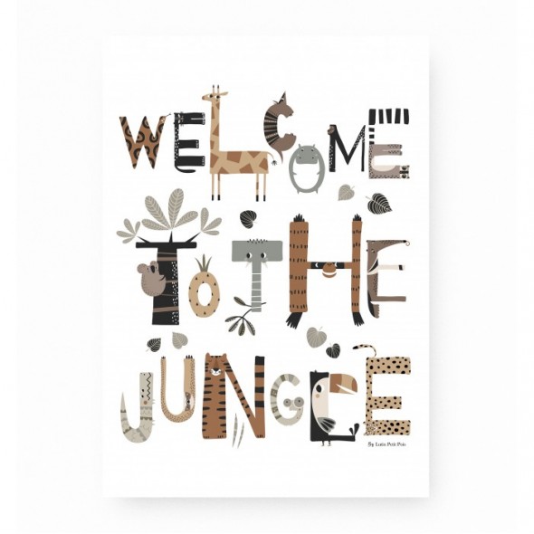 Affiche - Welcome to the jungle