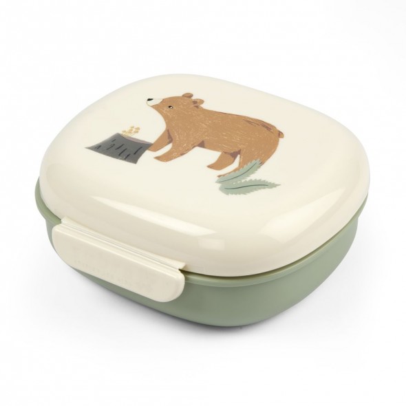 Lunchbox avec compartiments - Nightfall, idyllic green