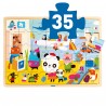 Puzzle en bois - Airport (35 pièces)