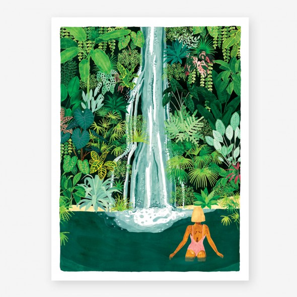 Affiche - Waterfall
