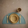 Set de couverts (cuillère + fourchette) - Moutarde