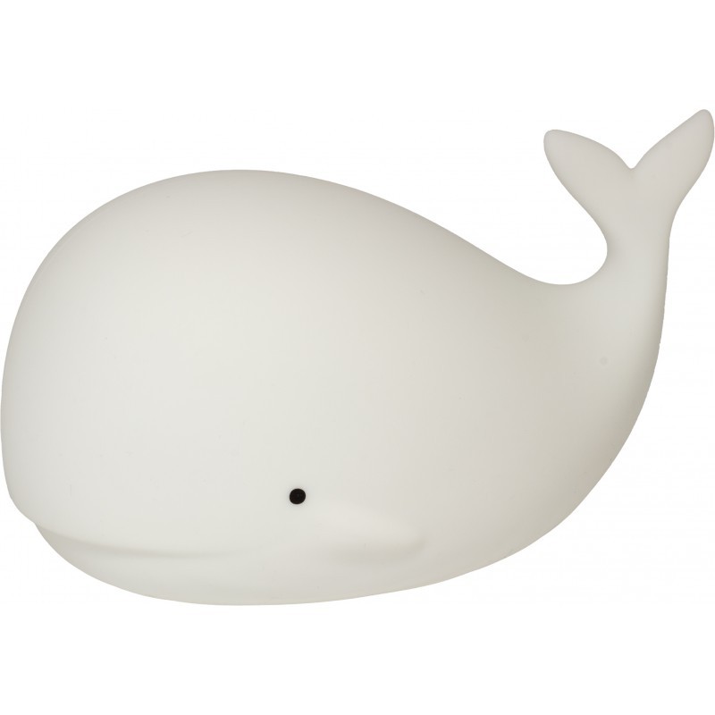 Veilleuse Baleine en silicone souple (PM) - ULYSSE - Perlin Paon Paon