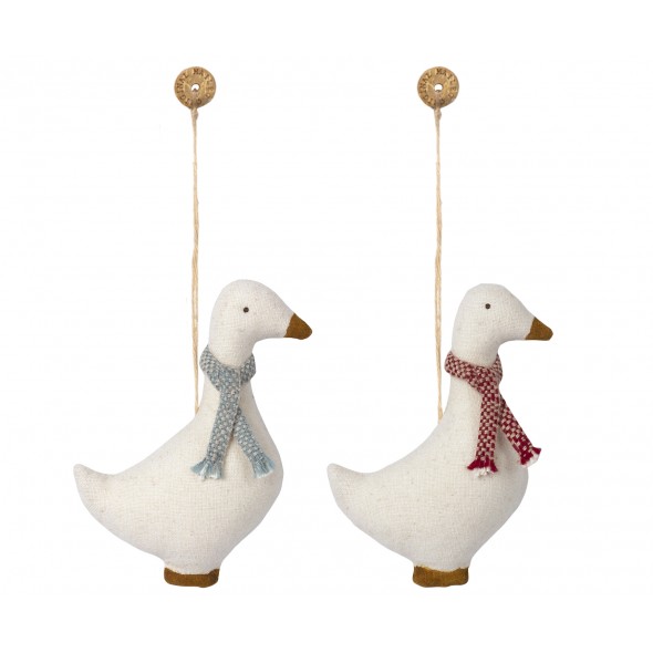Set de 2 décorations de Noël - Goose