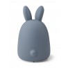 Veilleuse en silicone Winston - Rabbit (stormy blue)