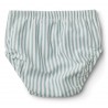 Slip de bain bébé Anthony - Stripe (Sea blue/White)