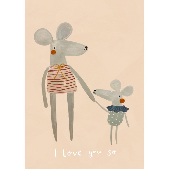 Affiche - I love you so