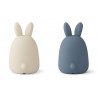 Lot de 2 veilleuses Callie -  Rabbit (sandy/stormy blue)