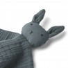 Petit doudou Amaya - Rabbit (whale blue)