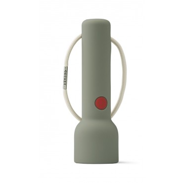 Lampe torche Gry - Apple red / faune green