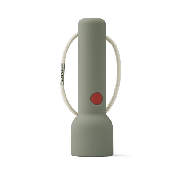 Lampe torche Gry - Apple red / faune green