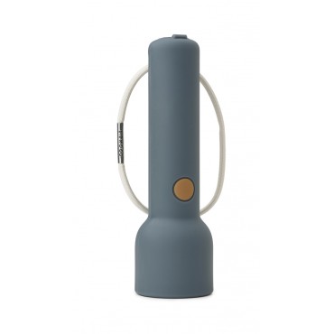 Lampe torche Gry -  Whale blue / Almond