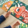 Poster créatif +750 stickers - Dinosaures (3-7 ans)
