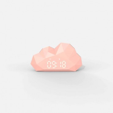 Réveil Mini Cloudy Clock - Pink