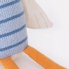 Petite peluche en coton tricoté - Canard