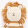 Petite peluche en coton tricoté - Lion