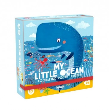 Puzzle pocket - My little ocean (24 pièces)