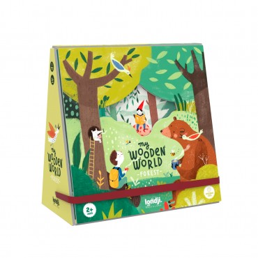 Jeu en bois - My wooden world forest