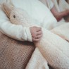 Peluche bébé bruit blanc - Oie Liva (beige)