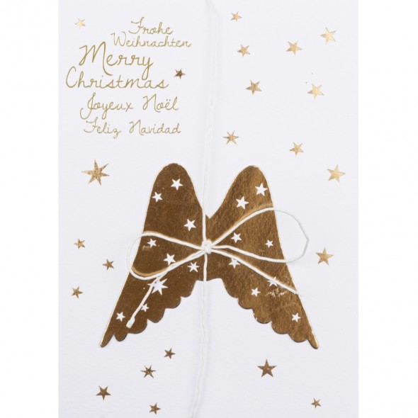 Carte de Noël - Merry Christmas Angel