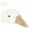 Peluche bouillotte - Oie blanche (petit modèle)
