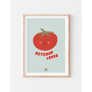 Affiche déco - Ketchup (30x40)
