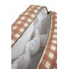 Sac poussette waterproof Hyde Park - Terracotta checks